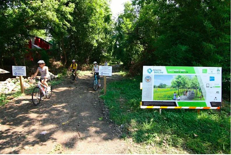 Before/after: Atlanta BeltLine's Famous Eastside Trail Turns 10 ...